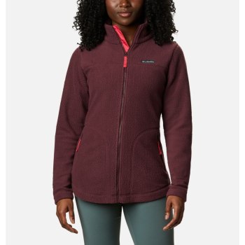 Columbia Ženske Jakne - Northern Reach Full Zip Sherpa Fleece Bordo | PVAO-35790